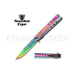 Snake Eye Tactical Spring Assist Knife 5" Closed