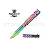 Image 1 : Snake Eye Tactical Spring Assist Knife 5" Closed