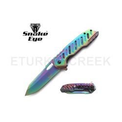 Snake Eye Tactical Spring Assist Knife 4.75" Closed