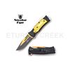Image 1 : Snake Eye Tactical Spring Assist Knife 5" Closed 2 tone Blade