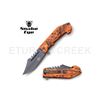 Image 1 : Snake Eye Tactical Spring Assist Knife 4.75" Closed