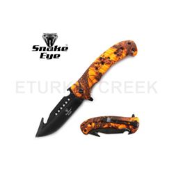 Snake Eye Tactical Spring Assist Knife 4.75" Closed