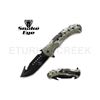 Image 1 : Snake Eye Tactical Spring Assist Knife 4.75" Closed