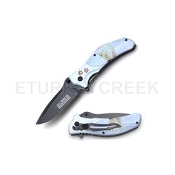 Snake Eye Tactical Spring Assist Knife 4.5" Closed