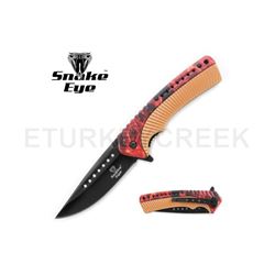 Snake Eye Tactical Spring Assist Knife 4.5" Closed
