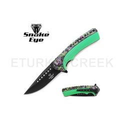 Snake Eye Tactical Spring Assist Knife 4.5" Closed