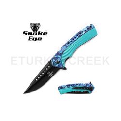 Snake Eye Tactical Spring Assist Knife 4.5" Closed