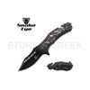 Image 1 : Snake Eye Tactical Spring Assist Knife 4.5" Closed