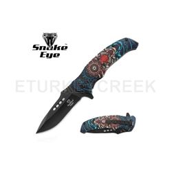 Snake Eye Tactical Spring Assist Knife Wild Life Collection 4.75"