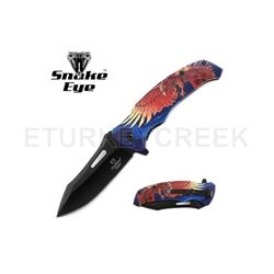 Snake Eye Tactical Spring Assist Knife Wild Life Collection 4.75"