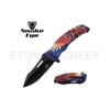 Image 1 : Snake Eye Tactical Spring Assist Knife Wild Life Collection 4.75"