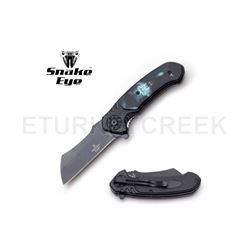 Snake Eye Tactical Spring Assist Knife 4.75" Closed