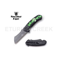 Snake Eye Tactical Spring Assist Knife 4.75" Closed