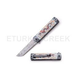 Snake Eye Tactical Spring Assist Knife 4.5" Closed