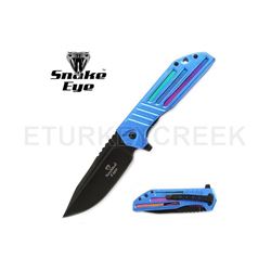 Snake Eye Tactical Spring Assist Knife 4.75" Closed