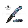 Image 1 : Snake Eye Tactical Spring Assist Knife 4.75" Closed