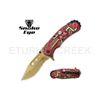 Image 1 : Snake Eye Tactical Spring Assist Knife 4.75" Closed