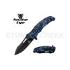 Image 1 : Snake Eye Tactical Spring Assist Knife 4.75" Closed