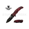Image 1 : Snake Eye Tactical Spring Assist Knife 4.75" Closed