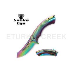 Snake Eye Tactical Heavy Duty Spring Assist Knife 4.75" Closed