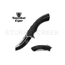 Snake Eye Tactical Spring Assist Knife 4.75" Closed
