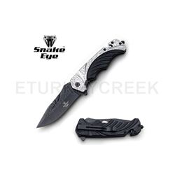 SNAKE EYE TACTICAL RESCUSE STYLE SPRING ASSIST KNIFE 4.5 CLOSED