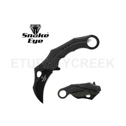 Snake Eye Tactical" KarambitStyle"Spring Assist Knife 4.5" Closed