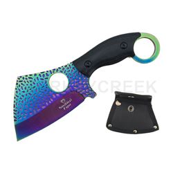 Snake Eye Tactical Clever Style Fix Blade Hunting Knife 7"