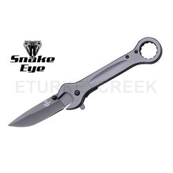 Snake Eye Tactical Spring Assist Knife 4.5" Closed