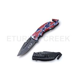 SNAKE EYE TACTICAL RECUSE STYLE SPRING ASSIST KNIFE 4.5 CLOSED