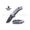 Image 1 : Snake Eye Tactical Spring Assist Rescue Knife 4.5" Closed