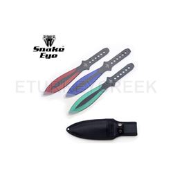 Snake Eye Tactical THROWING KNIFE SET 9" OVERALL