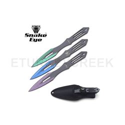PERFECT POINT PP-598-3GBP 6.5" 3PC MULTI COLOR THROWERS