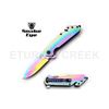 Image 1 : Snake Eye Tactical Spring Assist Rescue Knife 4.5" Closed