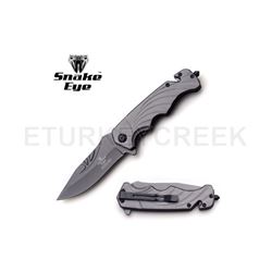 SNAKE EYE TACTICAL RECUSE STYLE SPRING ASSIST KNIFE 4.5 CLOSED