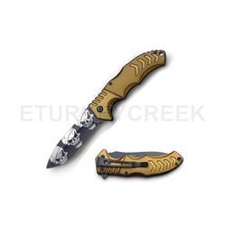 SNAKE EYE TACTICAL SPRING ASSIST KNIFE 4.5 CLOSED