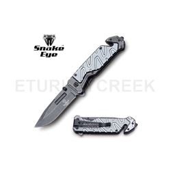 SNAKE EYE TACTICAL RECUSE STYLE SPRING ASSIST KNIFE 4.5 CLOSED
