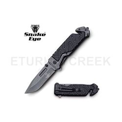 SNAKE EYE TACTICAL RECUSE STYLE SPRING ASSIST KNIFE 4.5 CLOSED