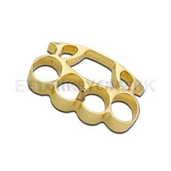 KNUCKLE BUCKLE GOLD HAMMER