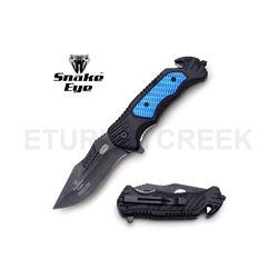 SNAKE EYE TACTICAL RECUSE STYLE SPRING ASSIST KNIFE 4.5 CLOSED