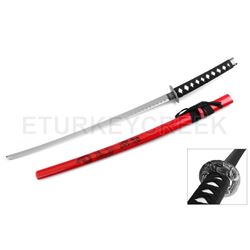 SINGLE SAMURAI SWORD RED