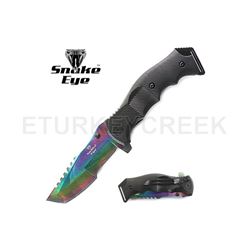 SNAKE EYE TACTICAL SPRING ASSIST KNIFE 4.5 CLOSED