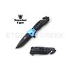Image 1 : Snake Eye Tactical Rescue Spring Assist Knife 4.5" Closed W/Clip