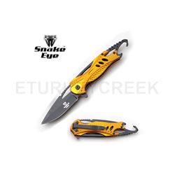 SNAKE EYE TACTICAL SPRING ASSIST KNIFE 5" CLOSED