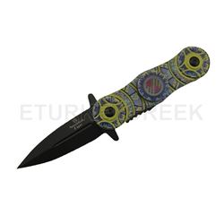 SNAKE EYE TACTICAL EXCLUSIVE SPRING ASSIST SPINNER KNIFE 3"