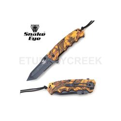 SNAKE EYE TACTICAL SPRING ASSIST KNIFE 4.5" CLOSED