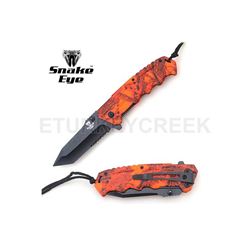 SNAKE EYE TACTICAL SPRING ASSIST KNIFE 4.5" CLOSED