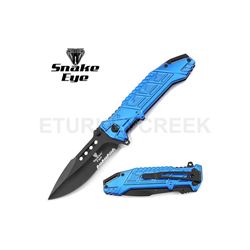 SNAKE EYE TACTICAL SPRING ASSIST KNIFE 4.5" CLOSED