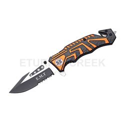 EMT Rescue Style Action Assist Tactical Folding Knife 4.5"