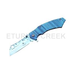 Wild Turkey Handmade Collection Spring Assist Knife 4.5" Closed